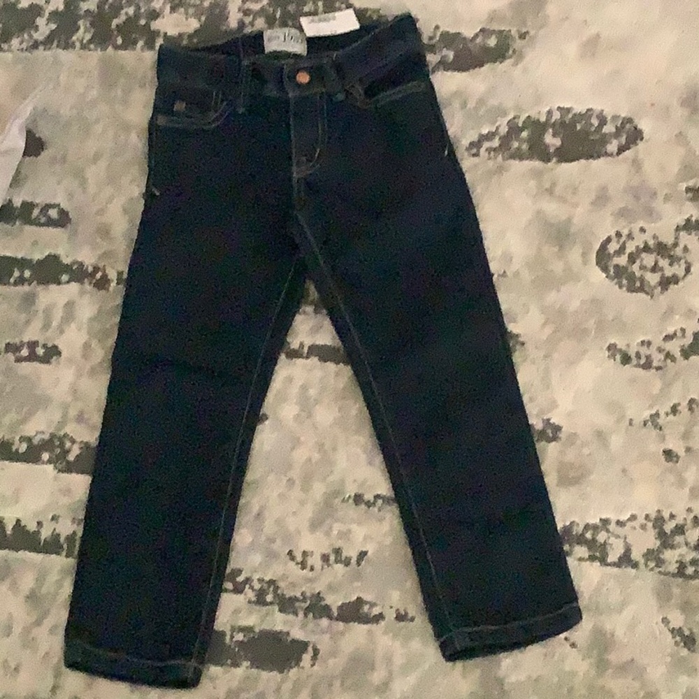 Children Place Skinny Boys Blue Denim Jeans Dark Wash size 4